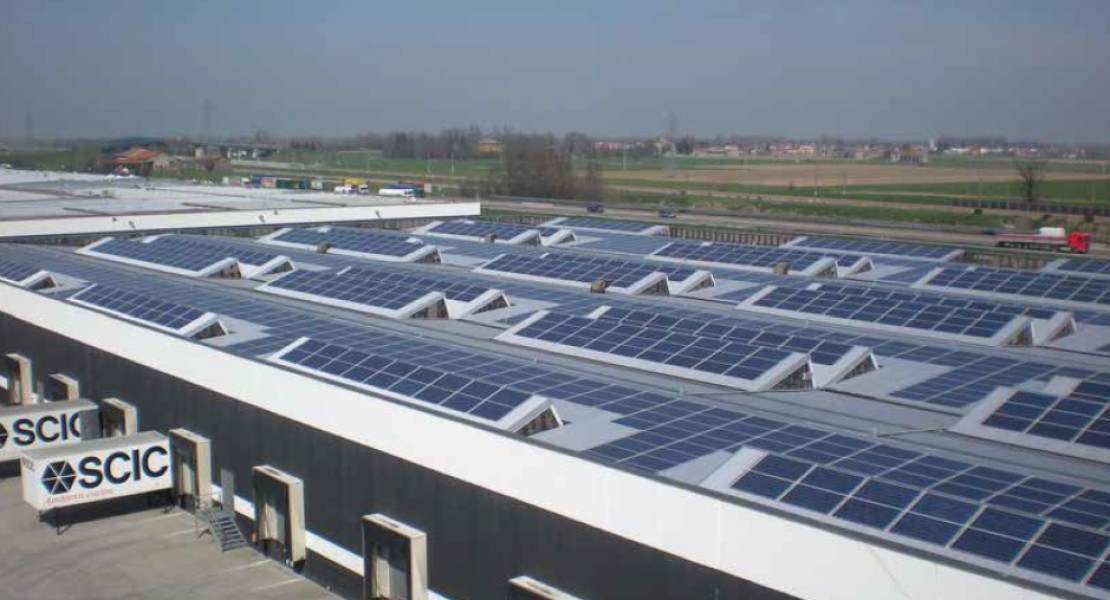 Copertura industriale”carbon free”