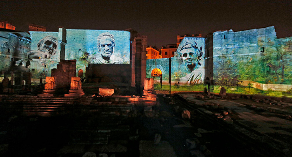 Il Foro rivive con i proiettori Panasonic