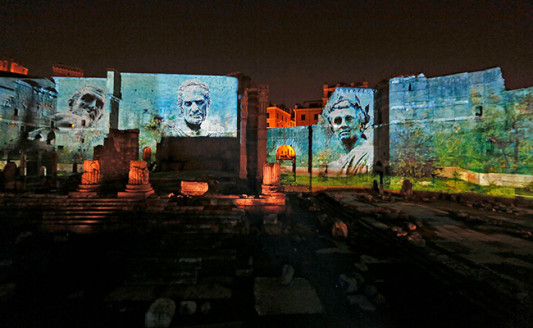 Il Foro rivive con i proiettori Panasonic