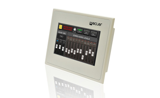 Ecler WPmSCREEN, il touchpanel di famiglia