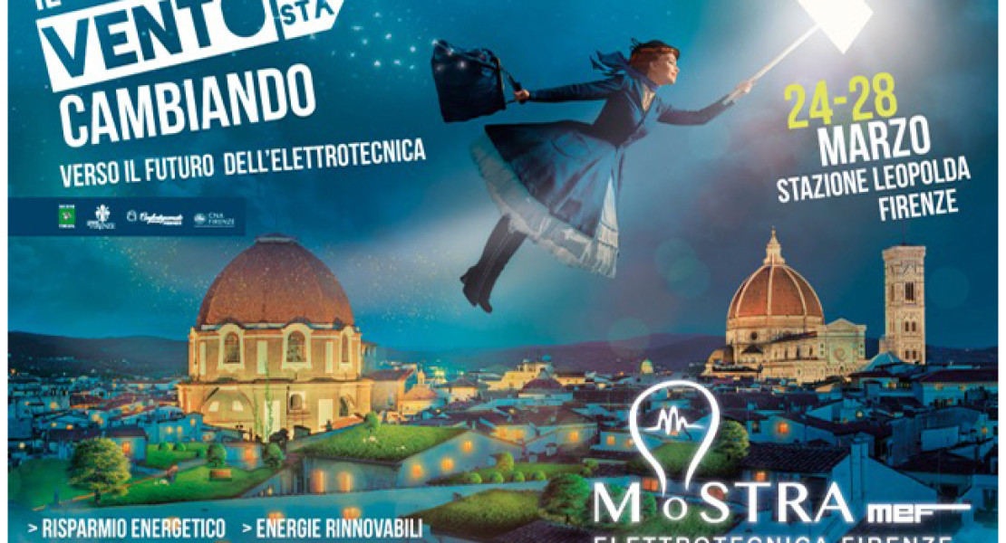 A Firenze la Mostra Elettrotecnica 2015 “Il vento sta cambiando”