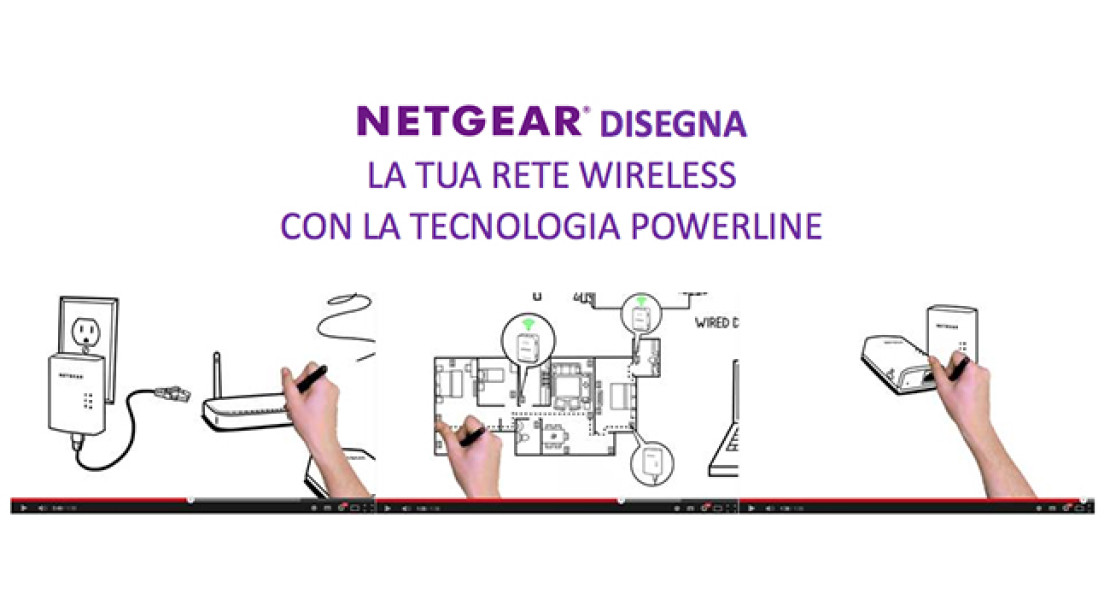 Netgear Powerline, con un video è tutto più facile
