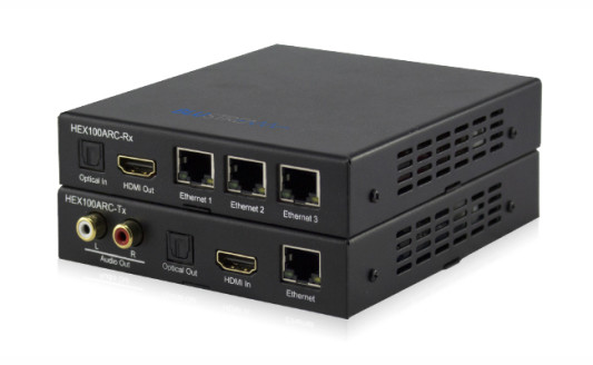BluStream HEX100ARC, l’extender HDBaseT con ARC