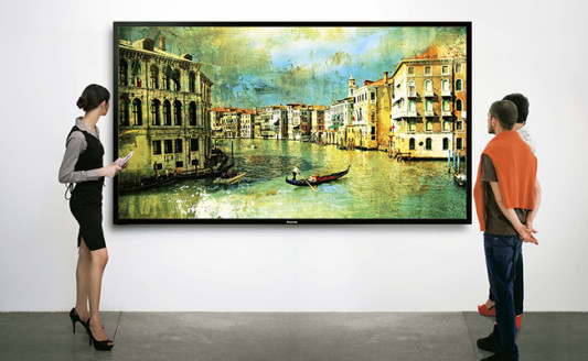 Schermi Panasonic, nascono i 4K senza vetro