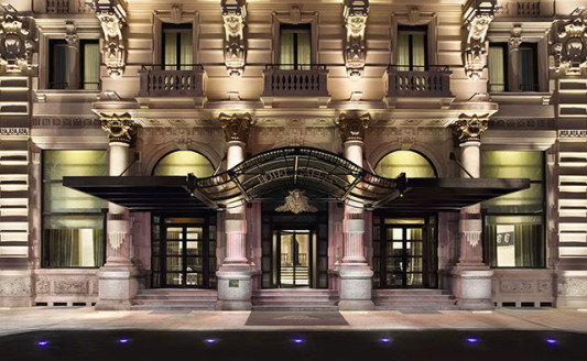 Excelsior Hotel Gallia torna a splendere con Idea di Vimar