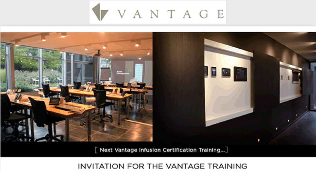 Vantage Infusion Certification Training