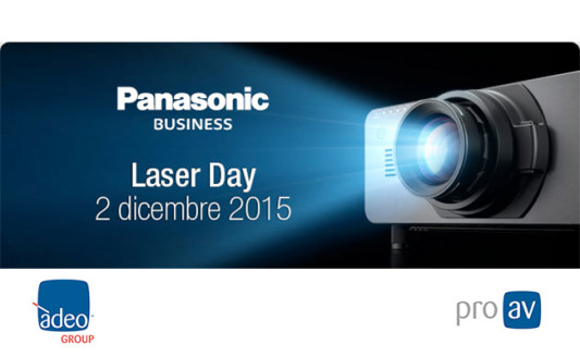 Adeo vi invita al Panasonic Laser Day