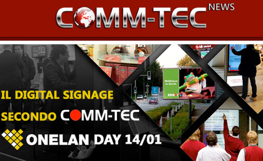 Onelan Day: a Roma il digital signage con Comm-Tec