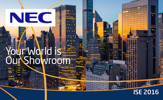NEC Display Solutions, un vero successo all’ISE 2016