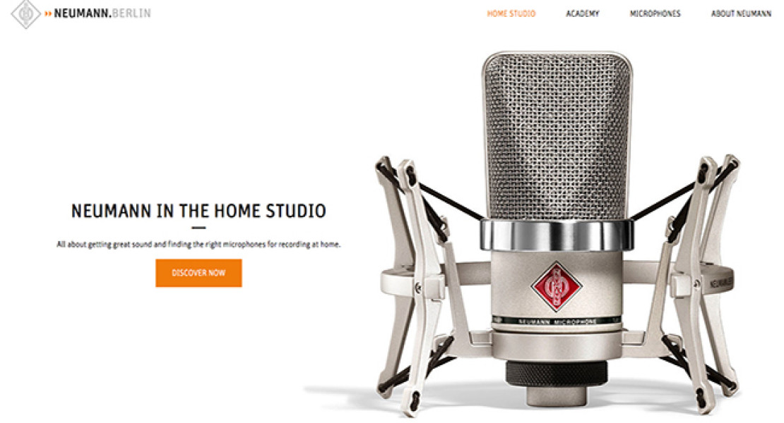 Neumann in the Home Studio: un coinvolgimento diretto per professionisti e appassionati