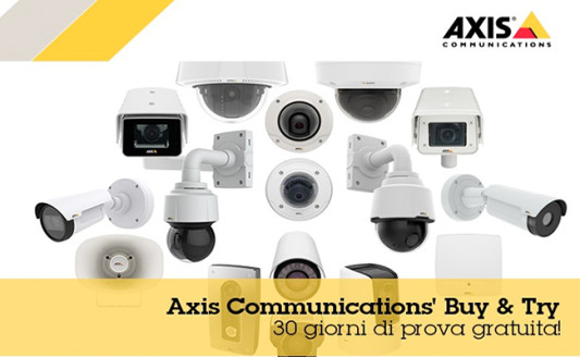 Programma B&T: approfitta e richiedi il prodotto Axis più adatto alle tue esigenze