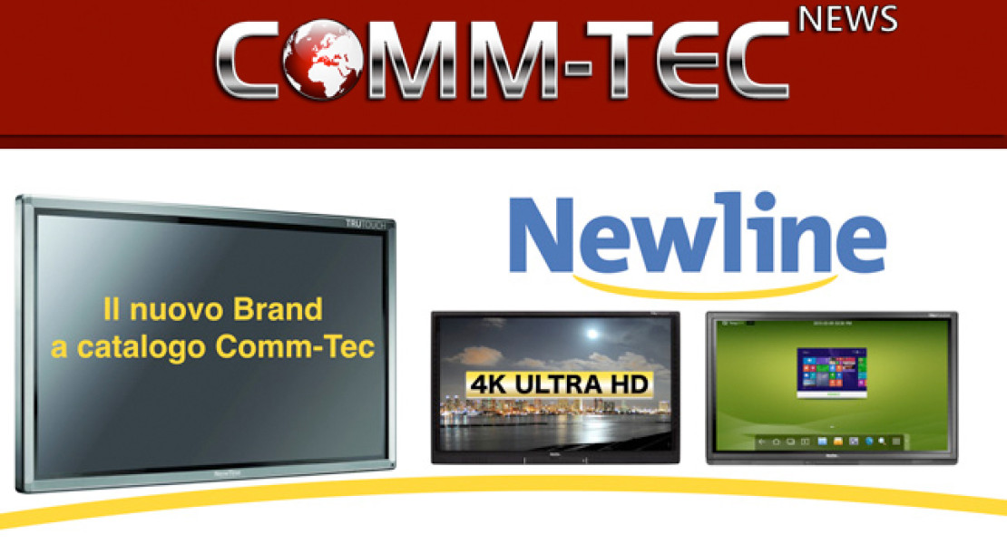 Newline Interactive entra nel catalogo Comm-Tec