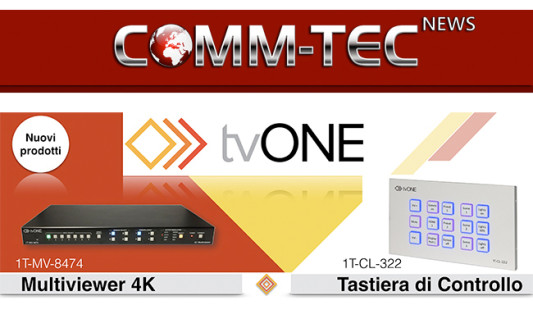 TvOne, nuovi prodotti in catalogo