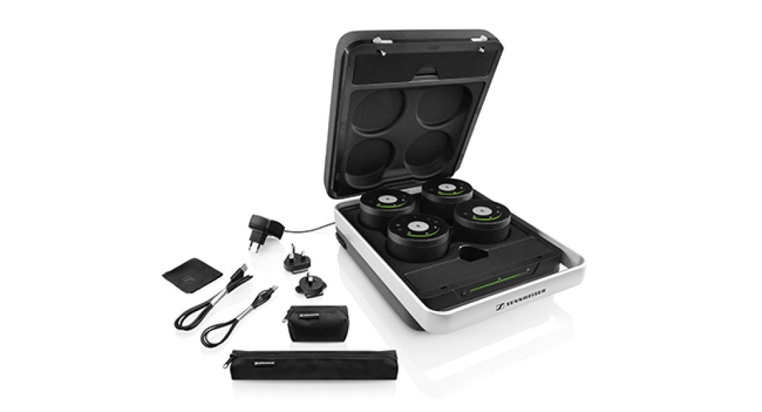 Sennheiser TeamConnect Wireless: il primo sistema mobile per audioconferenze fino a 24 partecipanti!