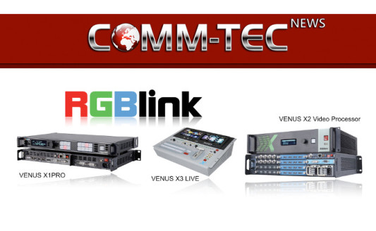 RGBlink nuovi Venus: elaborazione video al top