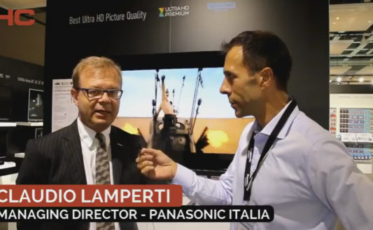 Intervista a Claudio Lamperti, Panasonic Italia