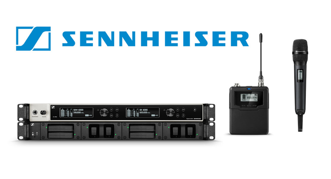 Sennheiser Serie Digital 6000, il wireless avanzato sale di livello