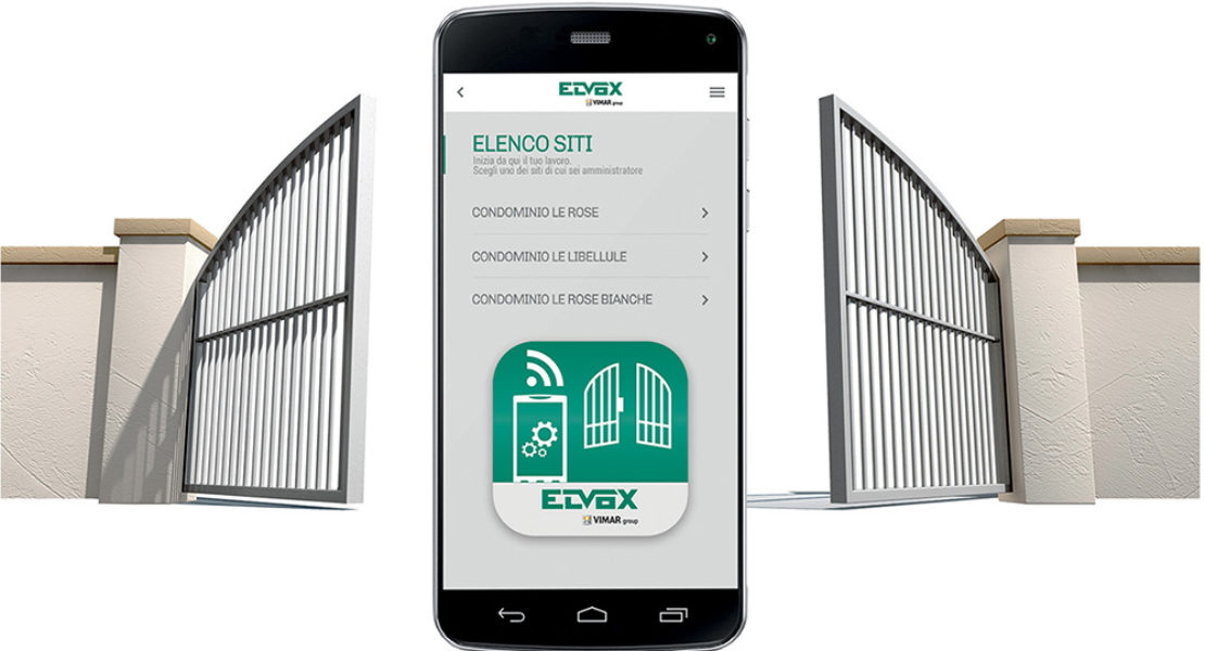 L’automazione diventa facile e immediata con l’app Elvox Wi-Gate