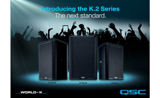 Monitor K di QSC, tanti aggiornamenti nella nuova serie