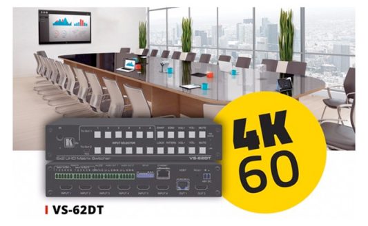 VS-62DT, la matrice Kramer per le sale meeting extralarge