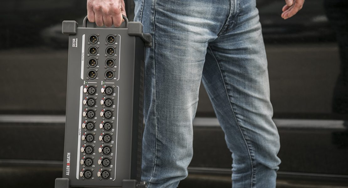 DX168, l’expander che aggiunge I/O esterni ai sistemi dLive Allen&Heath