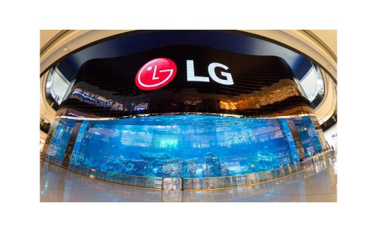 LG svela a Dubai il più grande videowall OLED mai realizzato