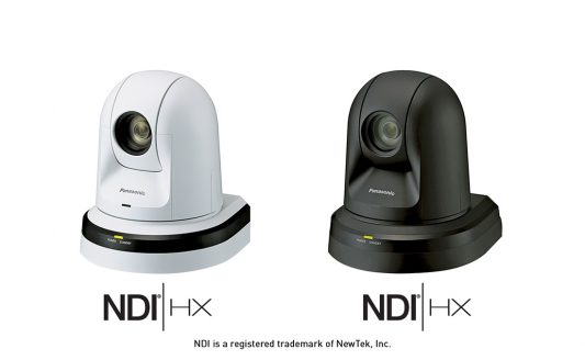 Panasonic integra il protocollo NDI in una nuova serie di telecamere PTZ
