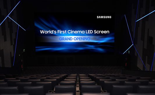 Samsung porta al debutto il primo Cinema LED Display