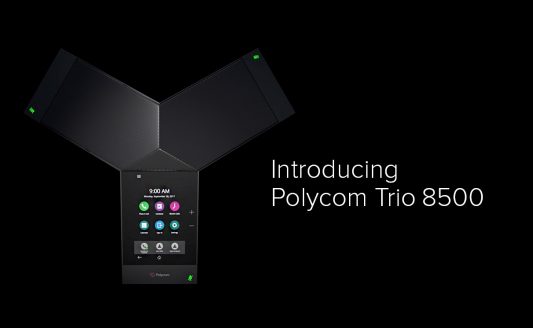 Conference call all’ennesima potenza: ecco Polycom Trio 8500