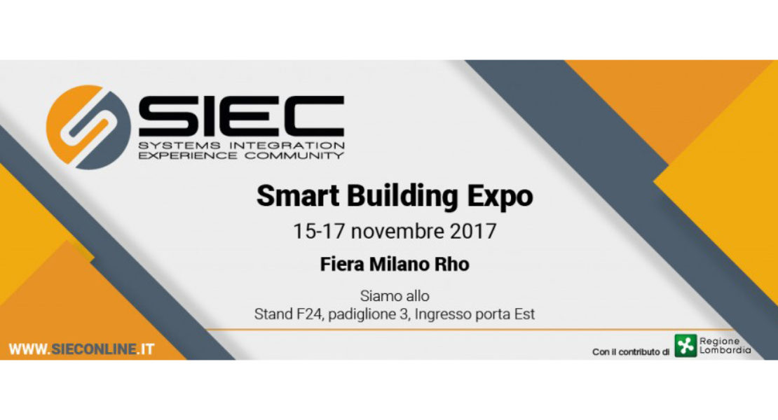 SIEC e Smart Building Expo: una partnership densa di appuntamenti