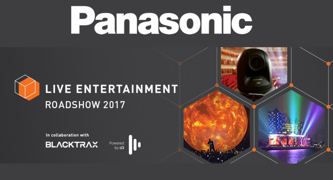Il meglio della tecnologia per gli eventi live in scena con Panasonic
