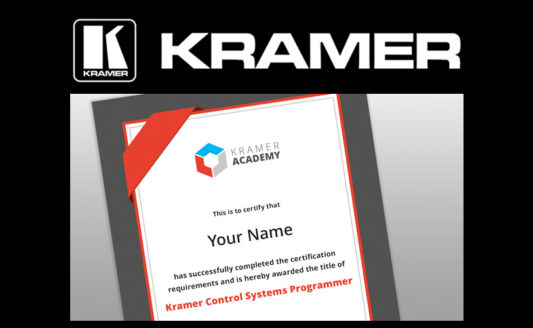 Corso Kramer Control: a ISE previste sessioni gratuite