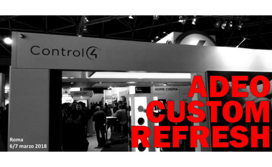 Adeo Custom Refresh: le novità per gli installatori nella 2 giorni romana