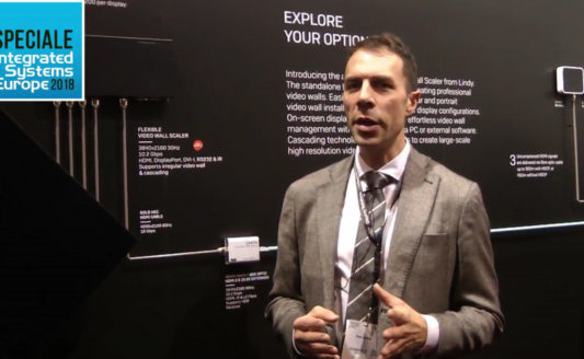 ISE 2018 – Lindy, soluzioni per Videowall