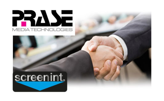 Prase, stretto l’accordo di distribuzione in esclusiva con Screenint