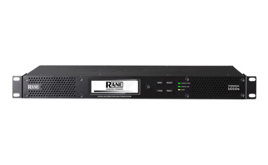 Rane Terminal 1010x, il multiprocessore innalza l’esperienza audio DSP