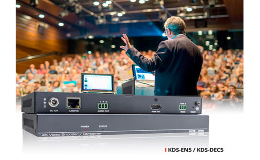 Kramer KDS-EN5 e KDS-DEC5, perfetti per il 4K60p con compressione H.264