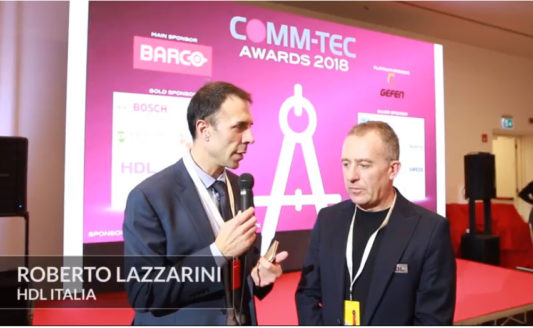 Comm-Tec Awards 2018 – Intervista a Roberto Lazzarini
