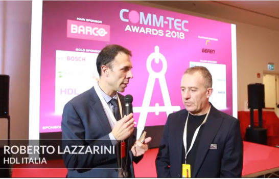 Comm-Tec Awards 2018 – Intervista a Roberto Lazzarini