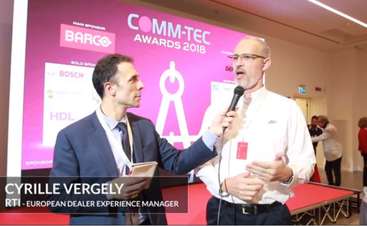 Comm-Tec Awards 2018 – Intervista a Cyrille Vergely
