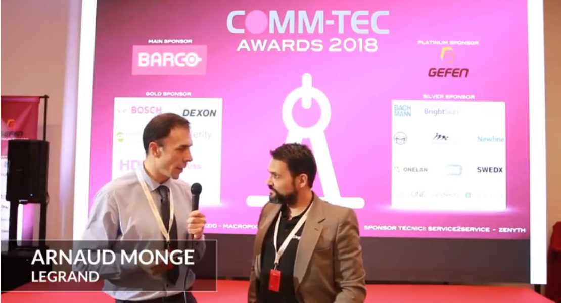 Comm-Tec Awards 2018 – Intervista a Arnaud Monge