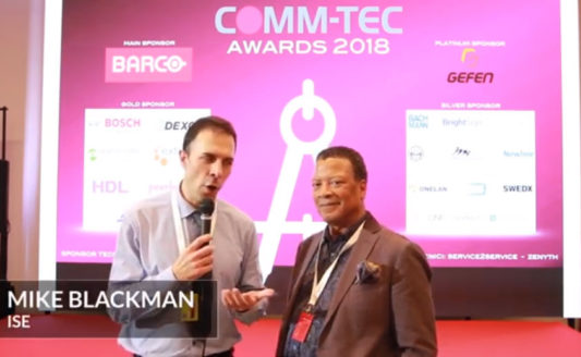 Comm-Tec Awards 2018 – Intervista a Mike Blackman