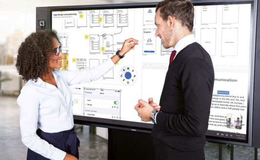COLLABORATION – NEC InfinityBoard, la nuova generazione