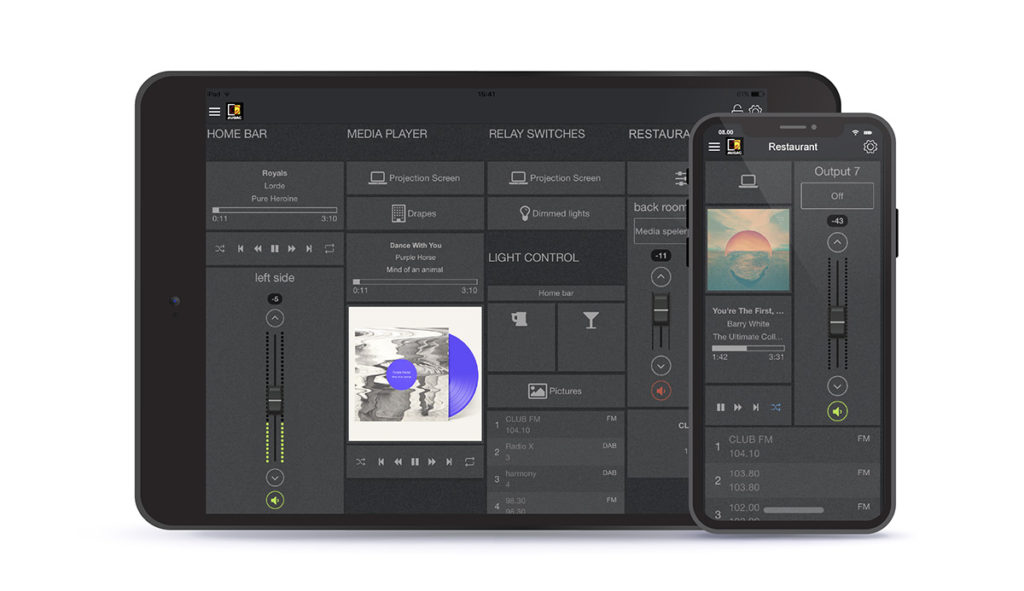 Audac Touch 2.0 screenshot