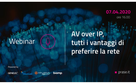 Webinar AV over IP Prase