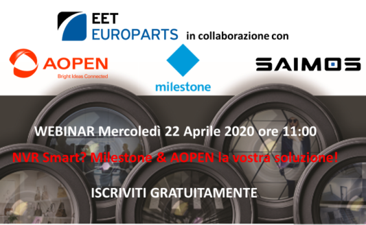 NVR Smart: Milestone & AOPEN la vostra soluzione!