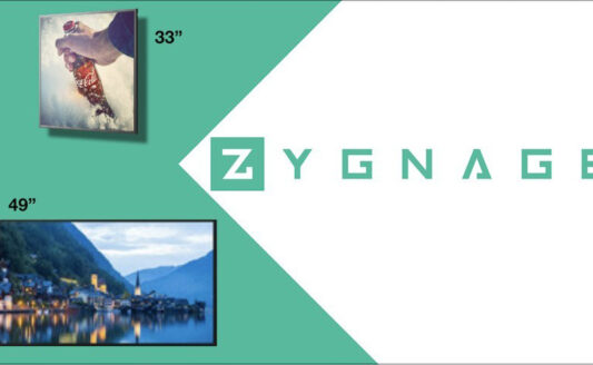 Zygnage display BrightSign integrato