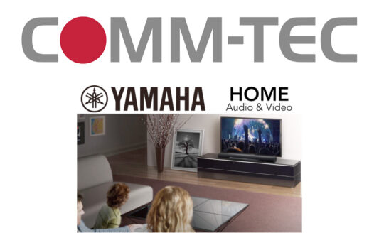Comm-Tec distribuisce Yamaha Home AV