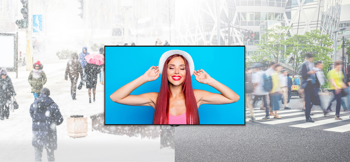 LG monitor signage XS4J