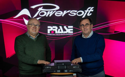 Prase distribuisce Powersoft